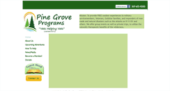 Desktop Screenshot of pinegroveprogram.com