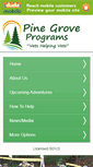 Mobile Screenshot of pinegroveprogram.com